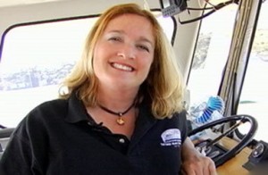 CaptainMaggieProfile Your Captain Maggie of The Angel Island Tiburon Ferry Company