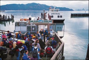 angelislandferru dock Time to relax with a ride on the Angel Island Tiburon Ferry