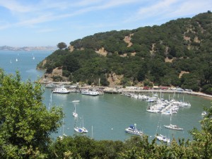 angel_island Ayala cove Getting there is half the fun with a ride on The Angel Island Tiburon Ferry.