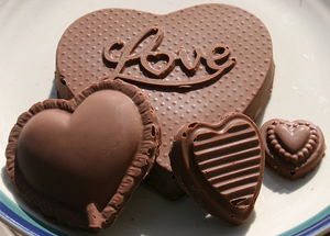 Nothing quite says "I love you" like chocolate on Valentine's Day