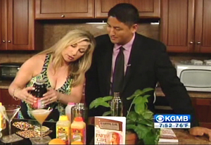HNN-Sunrise-Steve-and-April Hawaii News Now Host Steve Uyehara Gets in on the Fun with Party Girl Diet Author Aprilanne Hurley